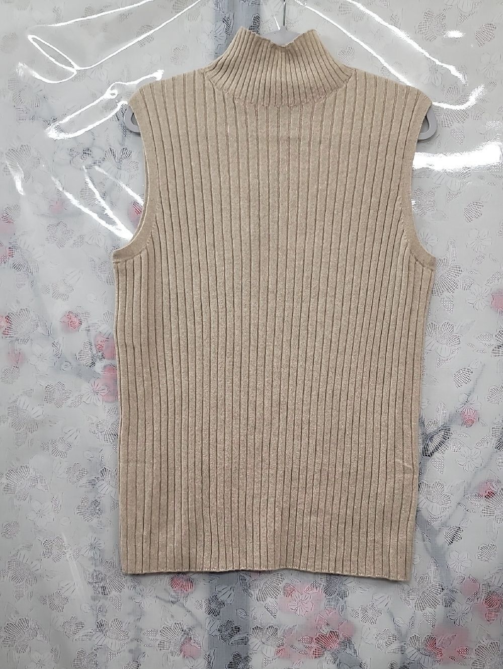 Lafayette 148 New York Nwt 100% Cashmere Sleeveless Ribbed Turtleneck Size XXL